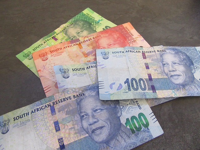 peníze Jižní Afriky